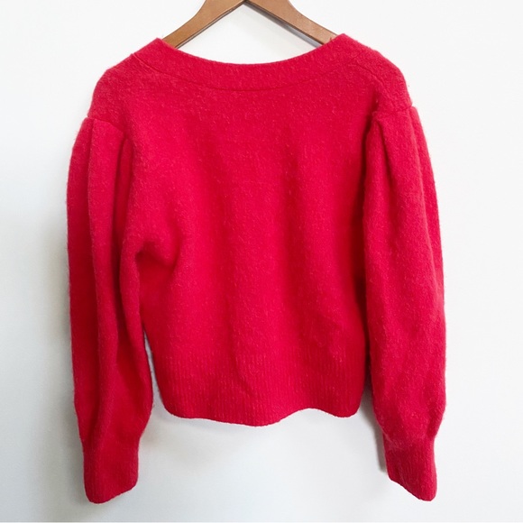 & Other Stories Puff Sleeve Cardigan - Picture 2 of 16